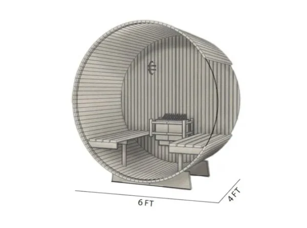 Barrel Rustic 4ft - Image 4